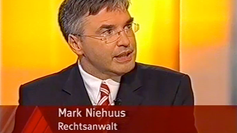 Zuschauerfragen - Dr Mark Niehuus in den Medien